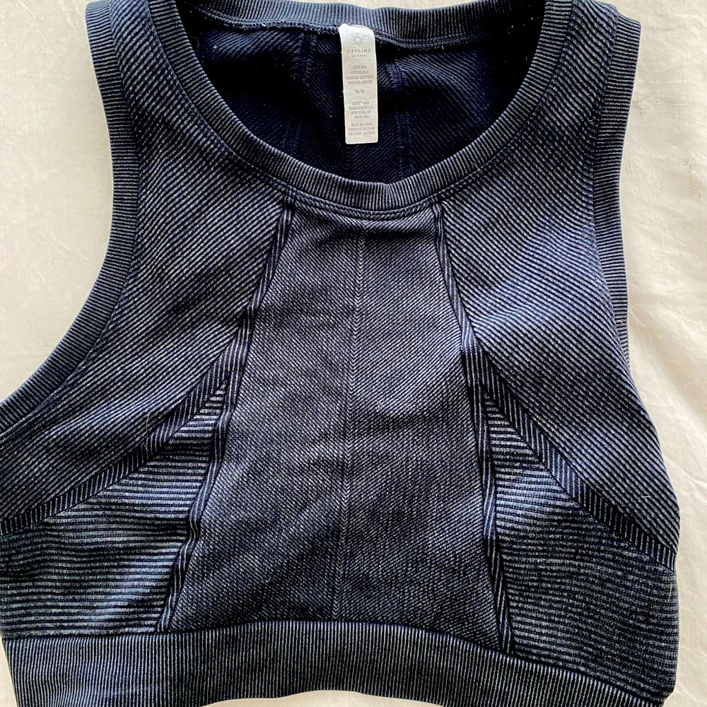 Black offline aerie sports bra!